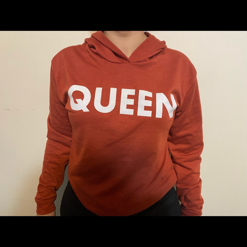 Crop top sweatshirt